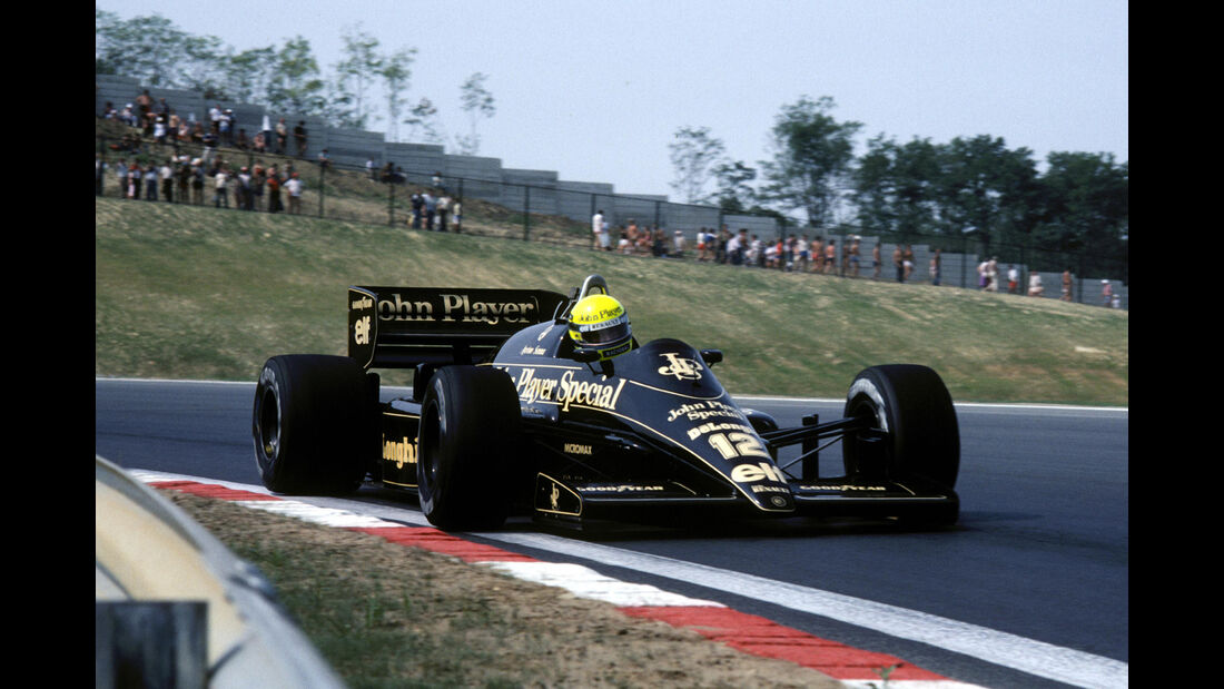 Ayrton Senna - Formel 1 - GP Ungarn 1986