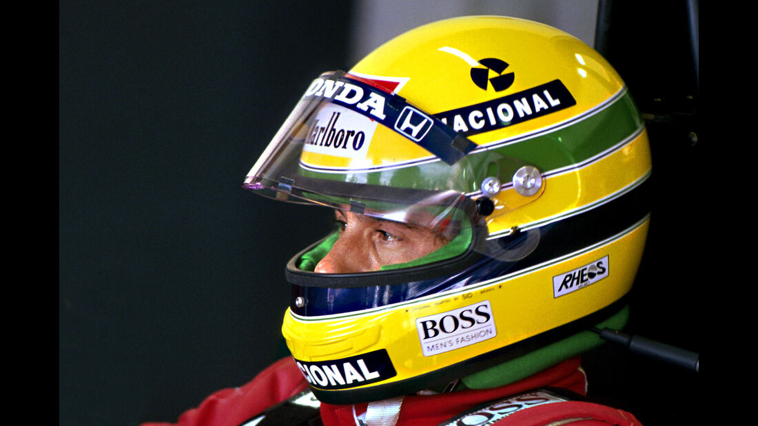 Ayrton Senna - Formel 1 - Helm - 2016
