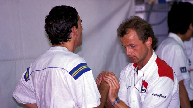 Ayrton Senna & Joseph Leberer - McLaren - F1 