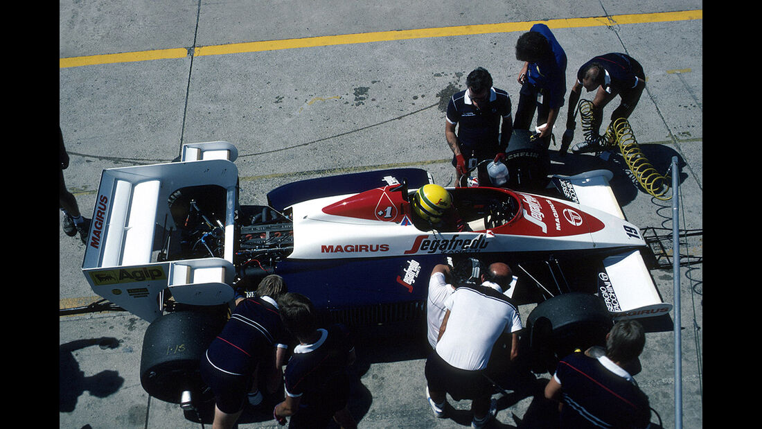 Ayrton Senna, Toleman-Hart TG184