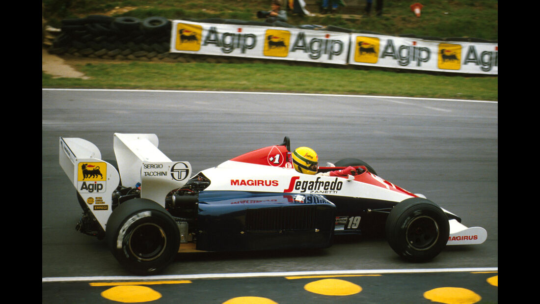 Ayrton Senna - Toleman TG184 - GP England 1984