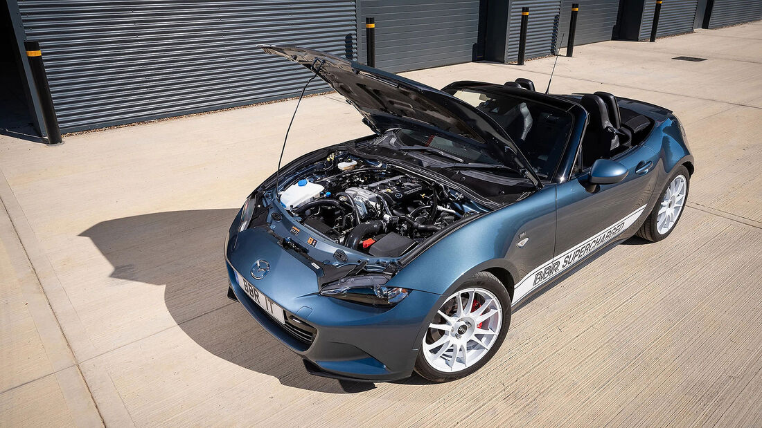 BBR-GTi-Tuning Mazda MX-5 ND: Kompressor Rein, Leistung Rauf | AUTO ...