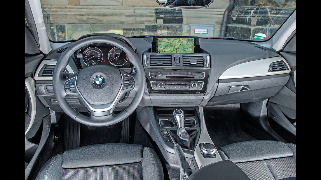 BMW 116d EDE, Cockpit