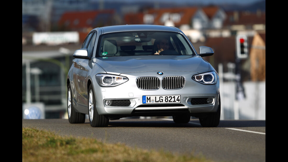 BMW 116d, Frontansicht
