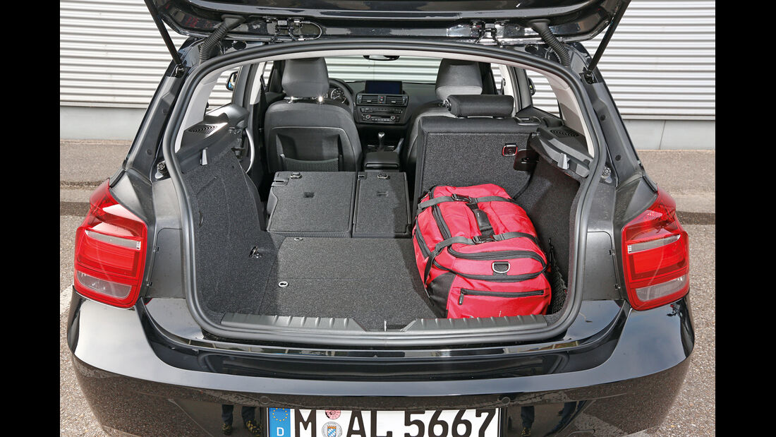 BMW 116i, Kofferraum