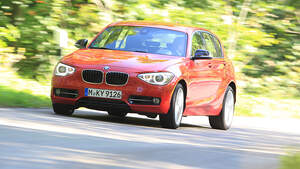 BMW 118i, Front