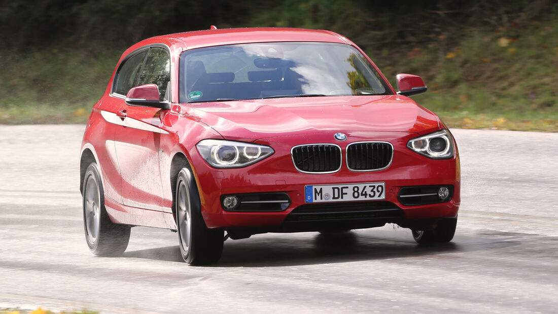 BMW 120d x-Drive, Frontansicht