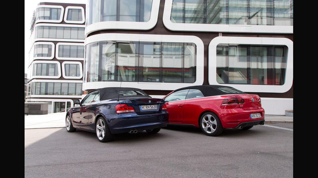  BMW 5i y VW Golf GTI Cabrio a prueba Una cuestión de carácter