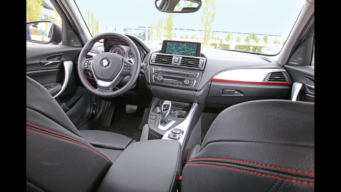 BMW 125i, Cockpit