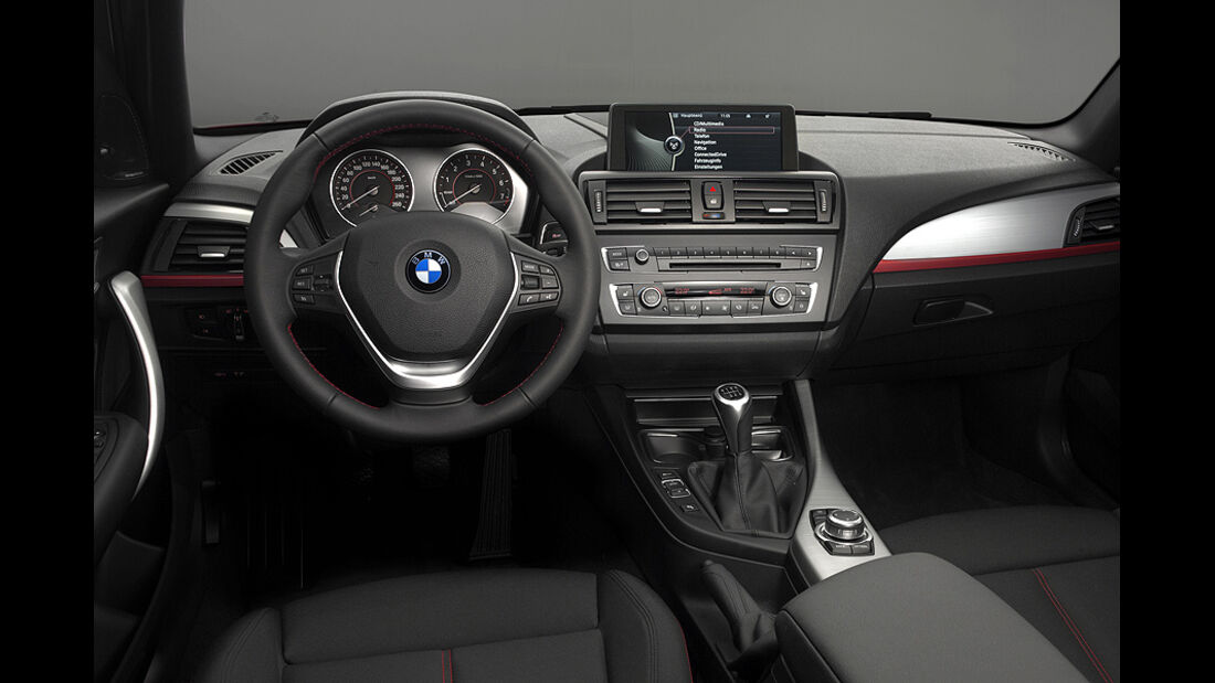 BMW 1er, 2011, Innenraum, Cockpit, Sport Line