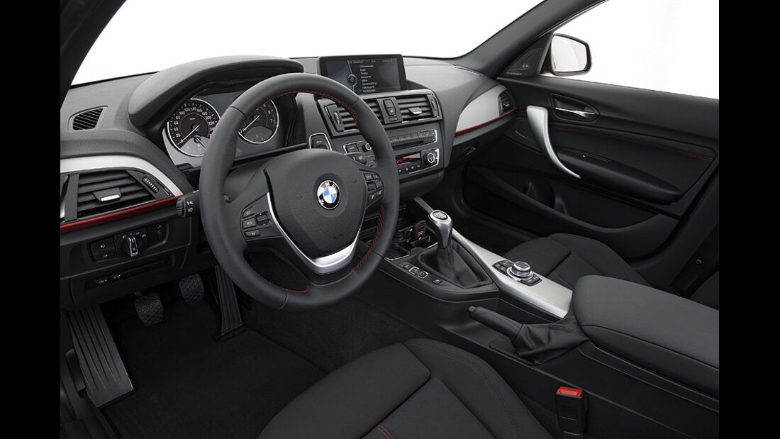 BMW 1er, 2011, Innenraum, Cockpit, Sport Line