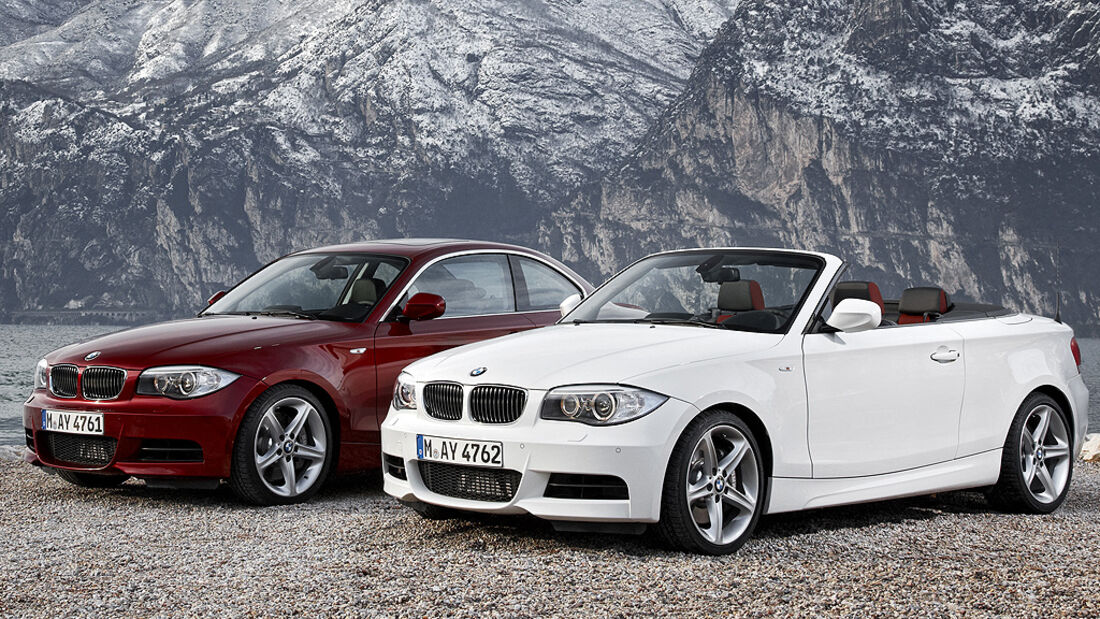 BMW 1er Coupé, BMW 1er Cabrio, Facelift, 2011