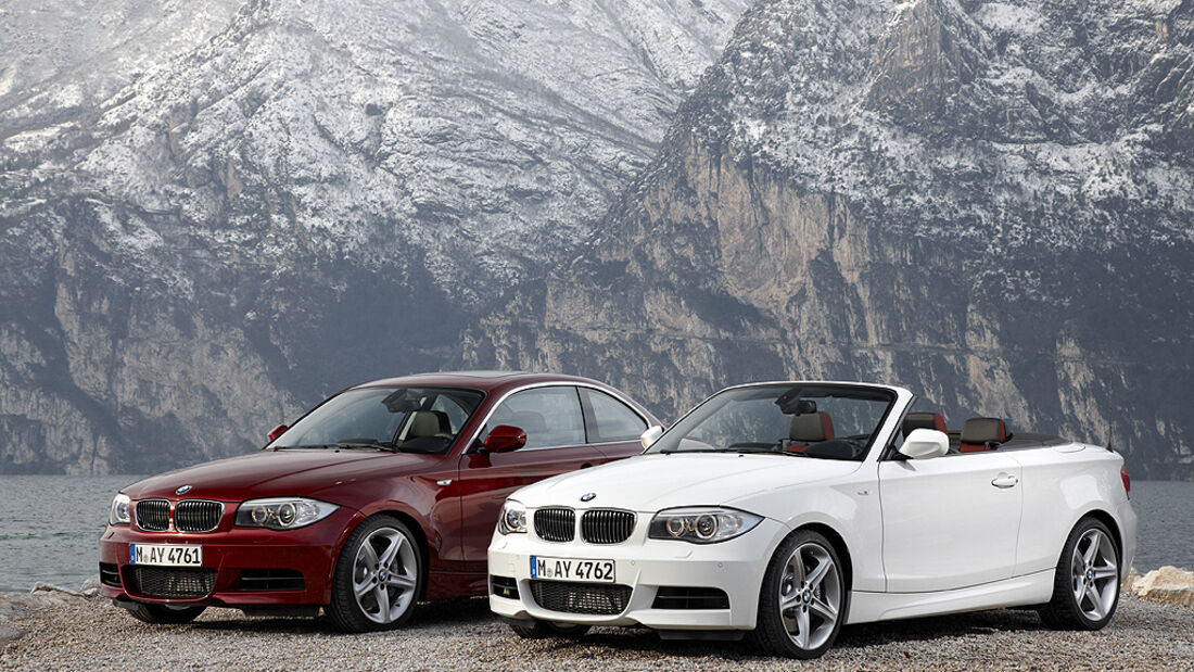 BMW 1er Coupé, BMW 1er Cabrio, Facelift, 2011