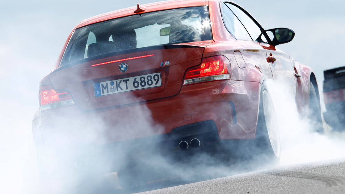 BMW 1er Coupé, Burnout