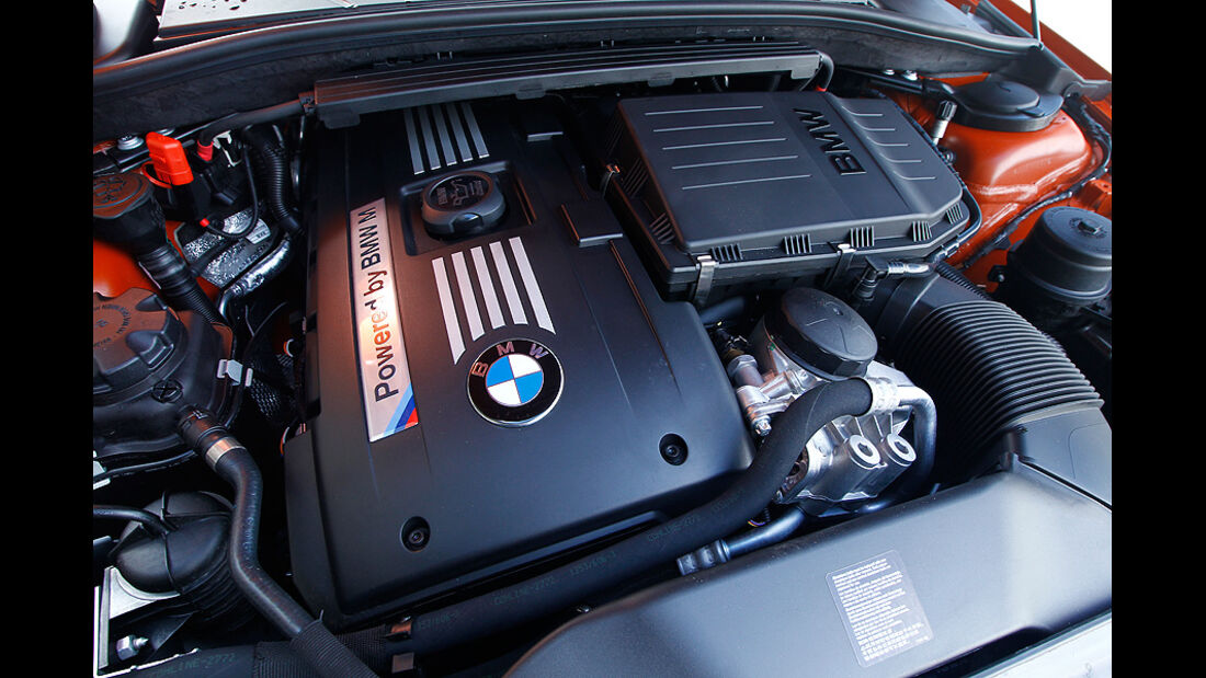 BMW 1er Coupe, Motor, Motorraum