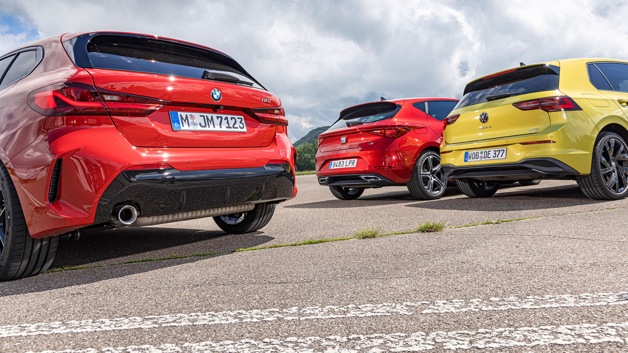 BMW 1er, Seat Leon & VW Golf im Test: Reichen drei Zylinder?