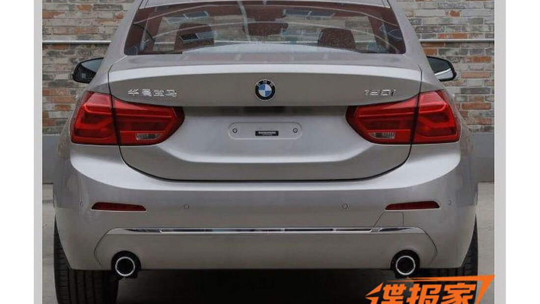 BMW 1er leaked China