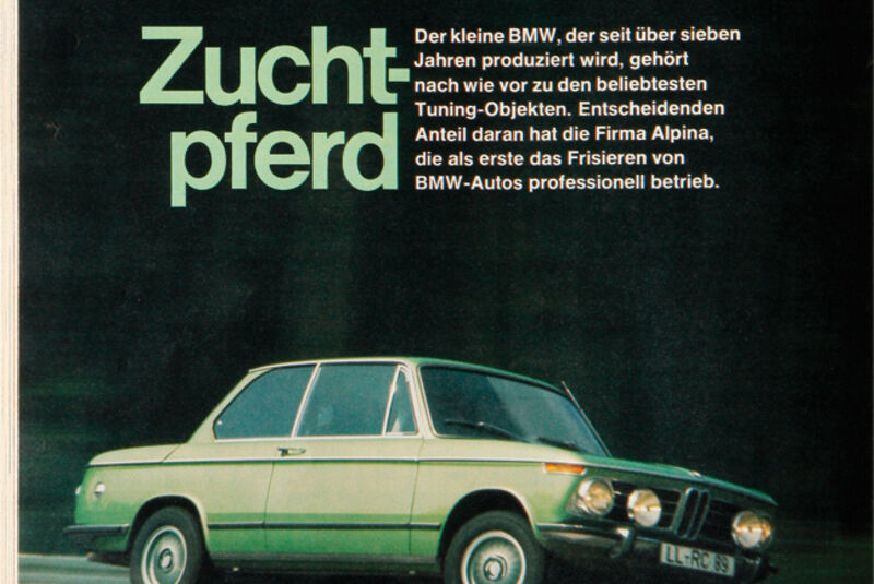 BMW 2002 tii Alpina, Alter Fahrbericht