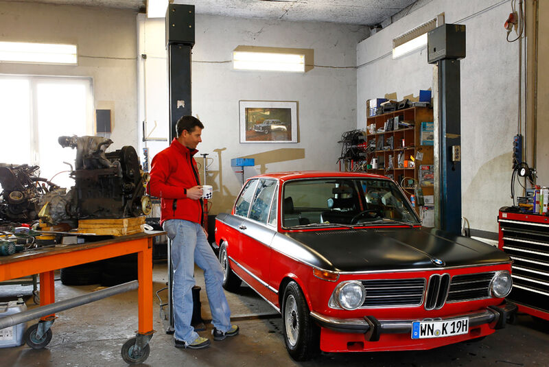 BMW 2002 tii Alpina, Bernd Koberstein, Werkstatt