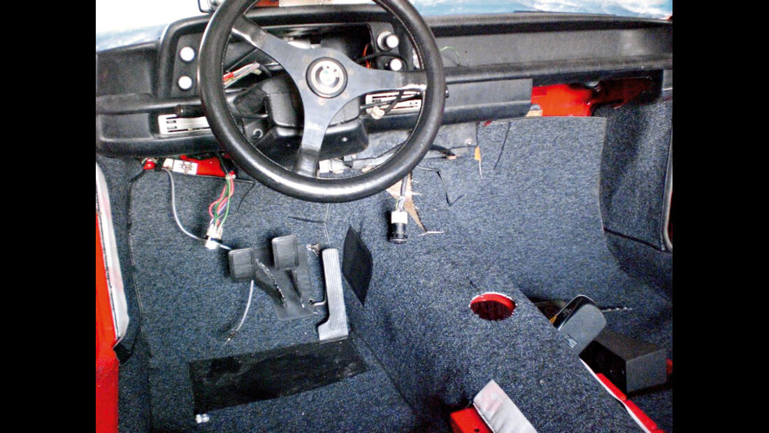 BMW 2002 tii Alpina, Cockpit, Montage