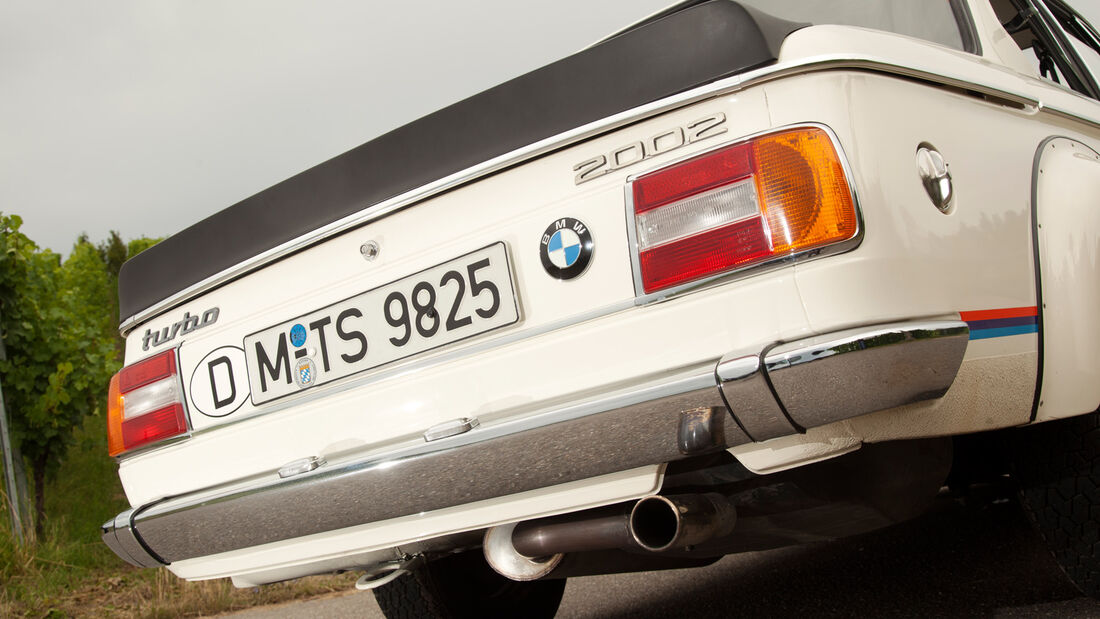 BMW 2002 turbo, Heck, Heckspoiler