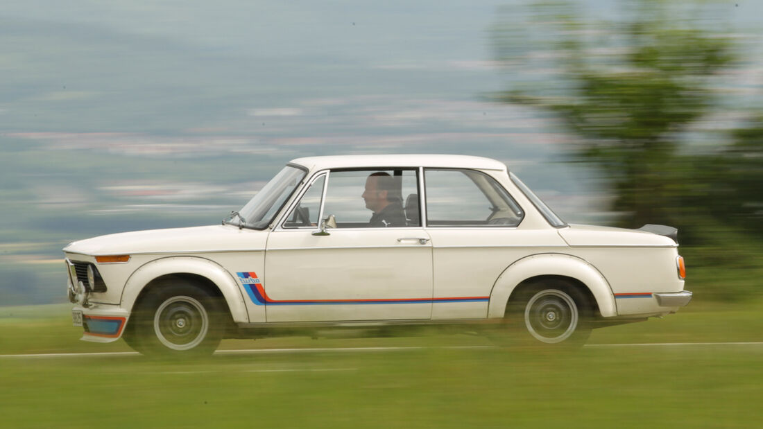 BMW 2002 turbo, Seitenansicht