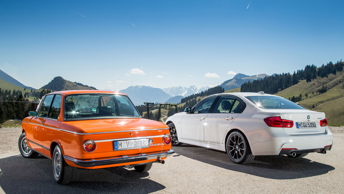 BMW 2002tii, und 340i, Impression, Generationen-Treffen