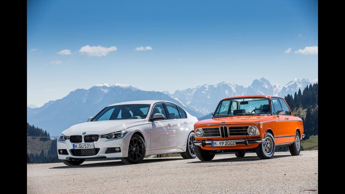 BMW 2002tii, und 340i, Impression, Generationen-Treffen