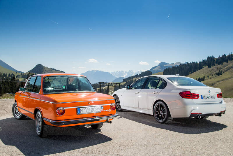 BMW 2002tii, und 340i, Impression, Generationen-Treffen