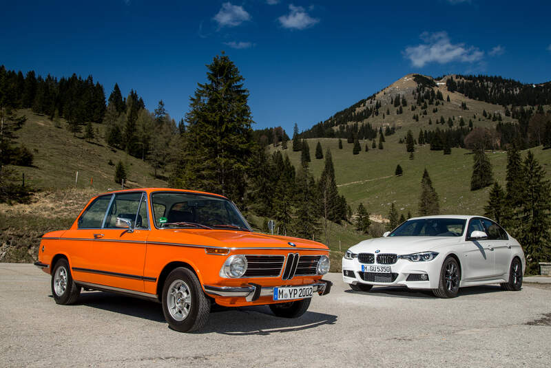 BMW 2002tii, und 340i, Impression, Generationen-Treffen