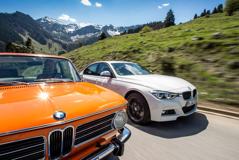 BMW 2002tii, und 340i, Impression, Generationen-Treffen