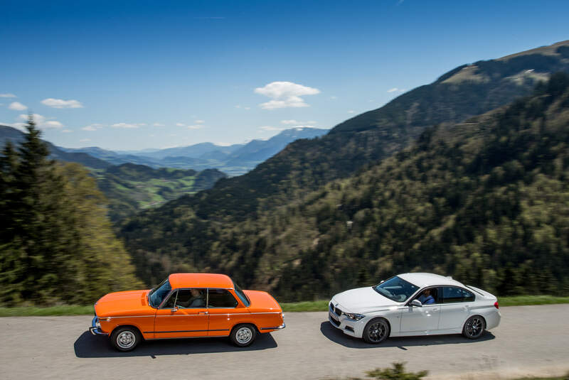 BMW 2002tii, und 340i, Impression, Generationen-Treffen