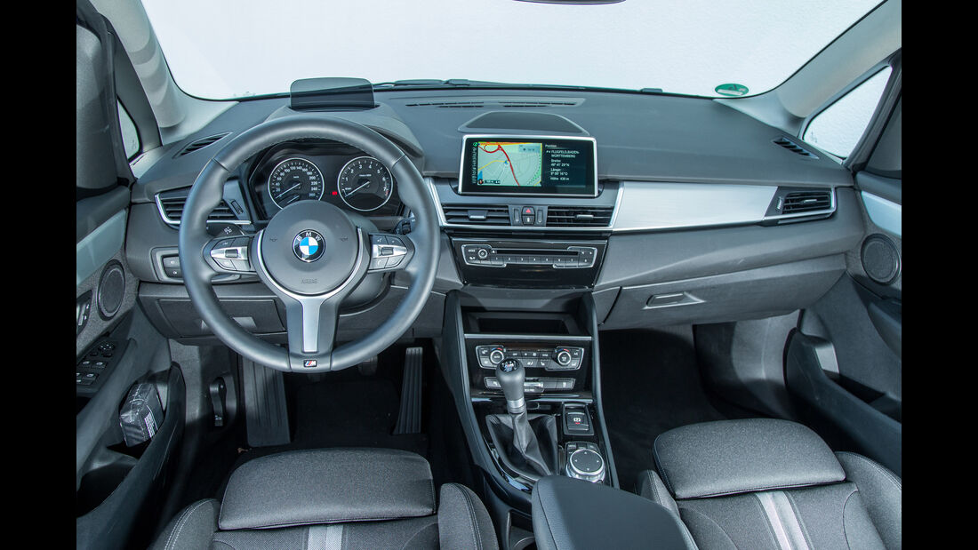 BMW 218i Gran Tourer, Cockpit