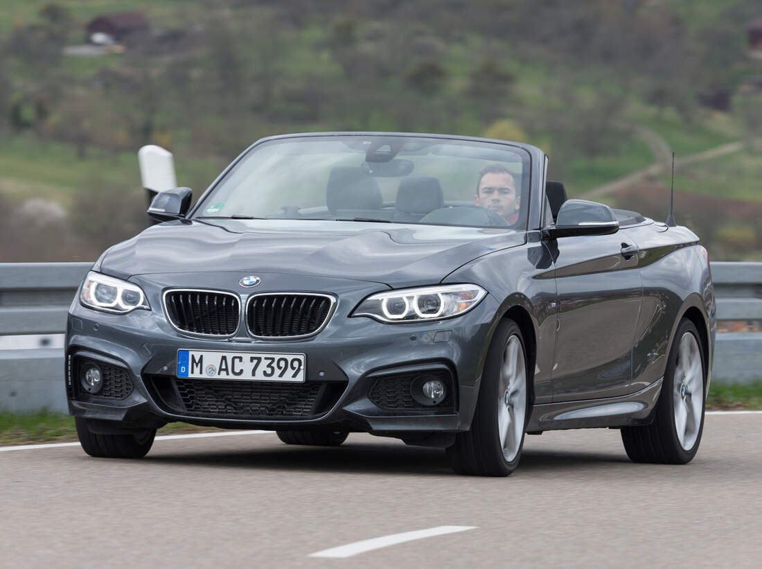 Audi A3 Cabrio und BMW 220d Cabrio Test - auto motor und sport