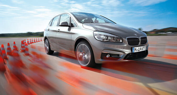 BMW 225i Active Tourer, Seitenansicht