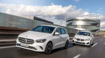 BMW 225xe, Mercedes B 250 e,