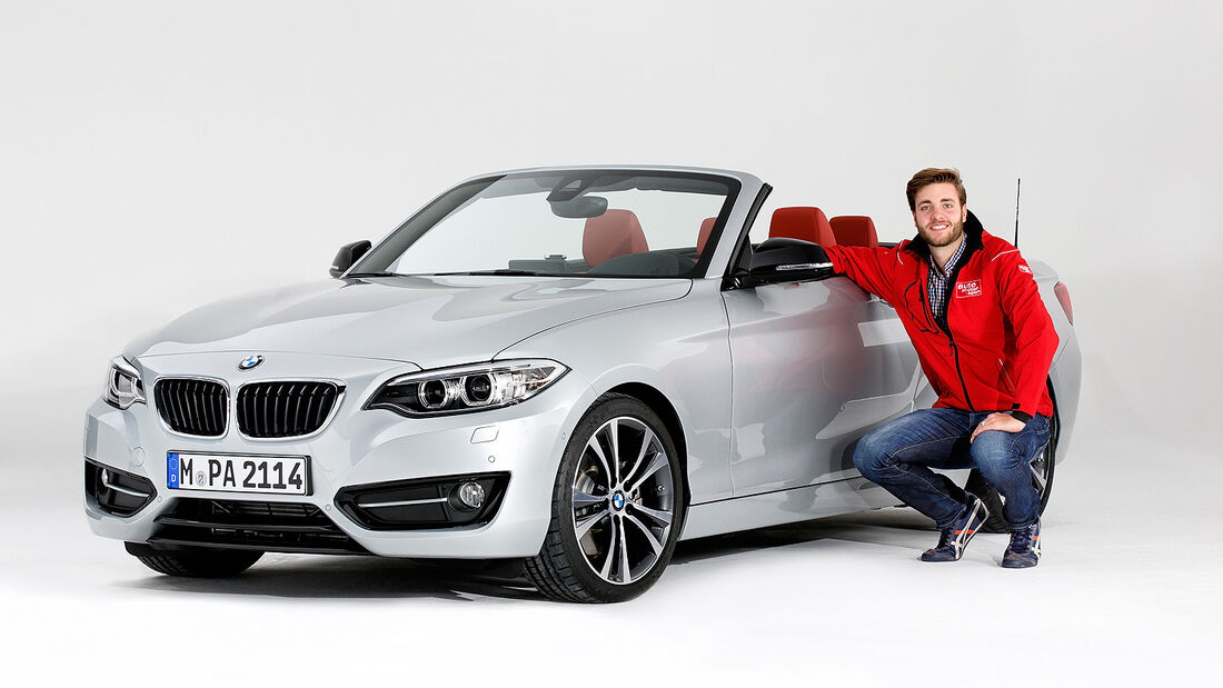 BMW 2er Cabrio Sitzprobe