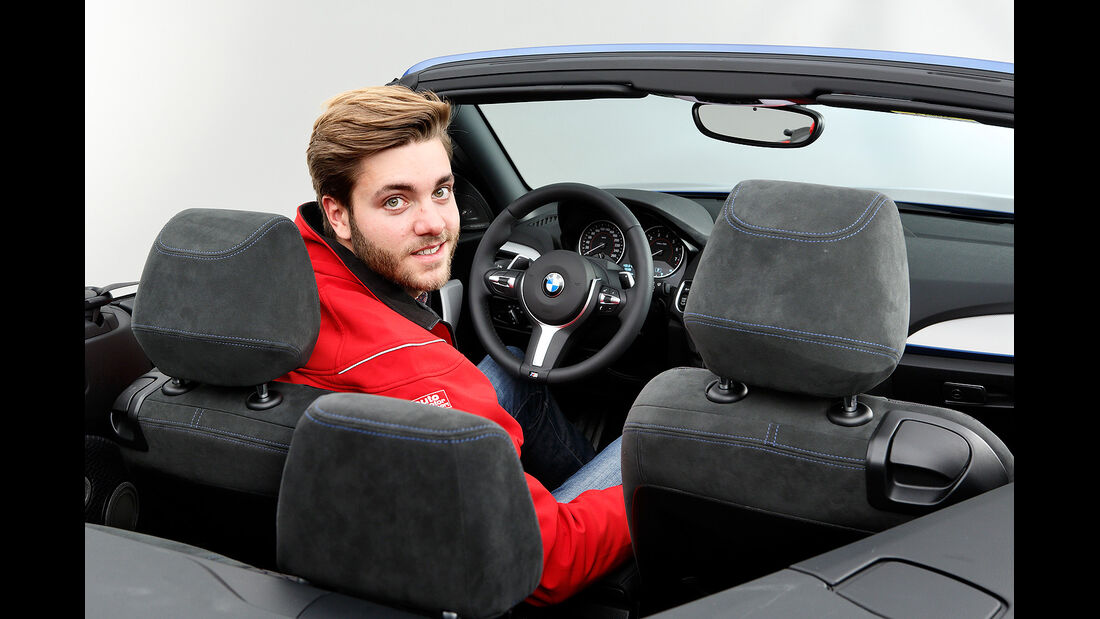 BMW 2er Cabrio Sitzprobe