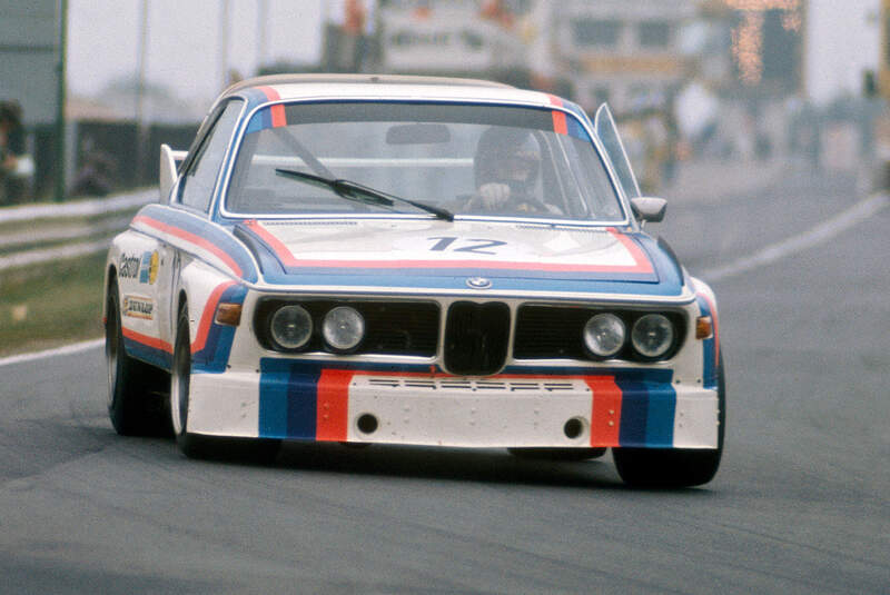 BMW 3.0 CSL E9 Batmobil Rennwagen Nürburgring 1973