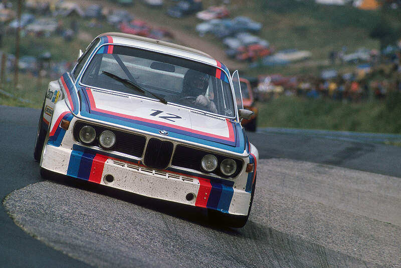 BMW 3.0 CSL E9 Batmobil Rennwagen Nürburgring 1973