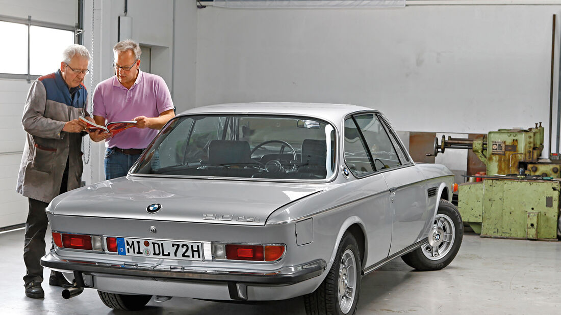 BMW 3.0 CSi (E9), Heckansicht