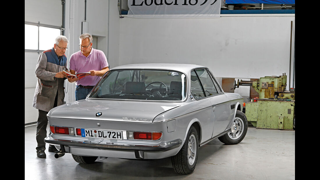 BMW 3.0 CSi (E9), Heckansicht
