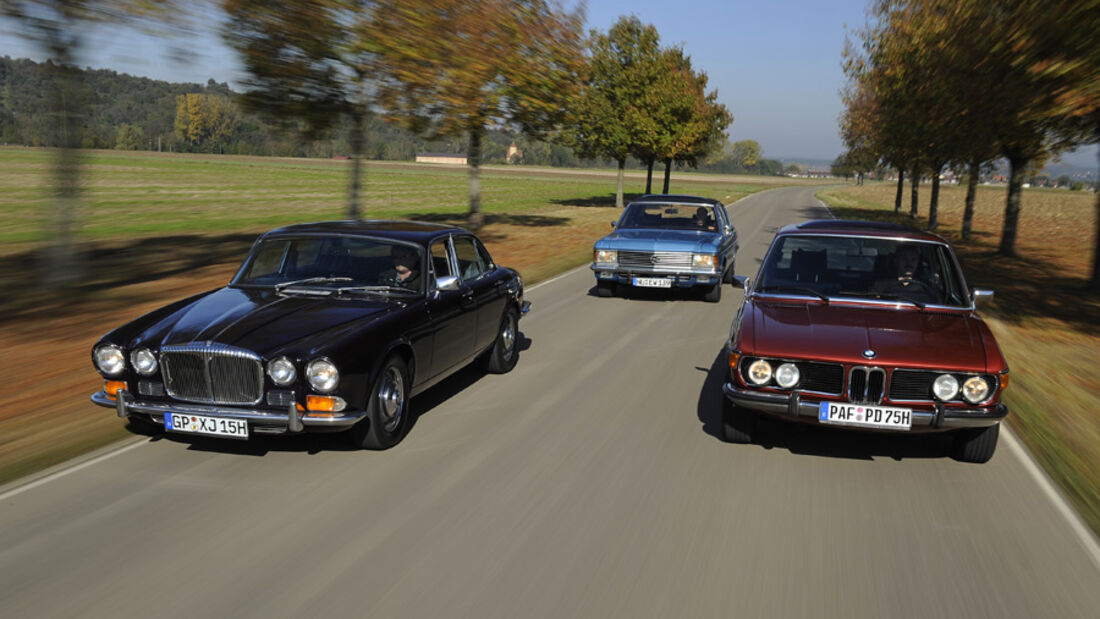 BMW 3.0 SI, Daimler Sovereign 4.2, Opel Admiral 2.8 e