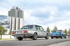 BMW 3.3 Li, Mercedes 280 SE 3.5, Heckansicht