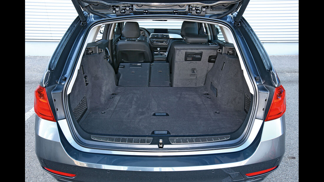 BMW 316i Touring, Kofferraum