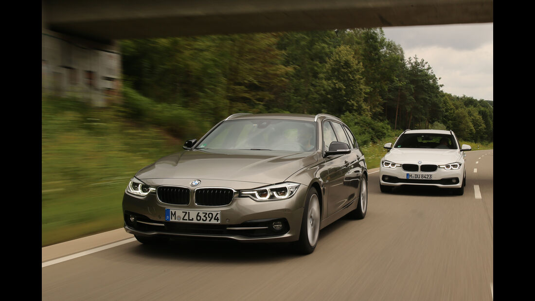 BMW 318i Touring, Frontansicht
