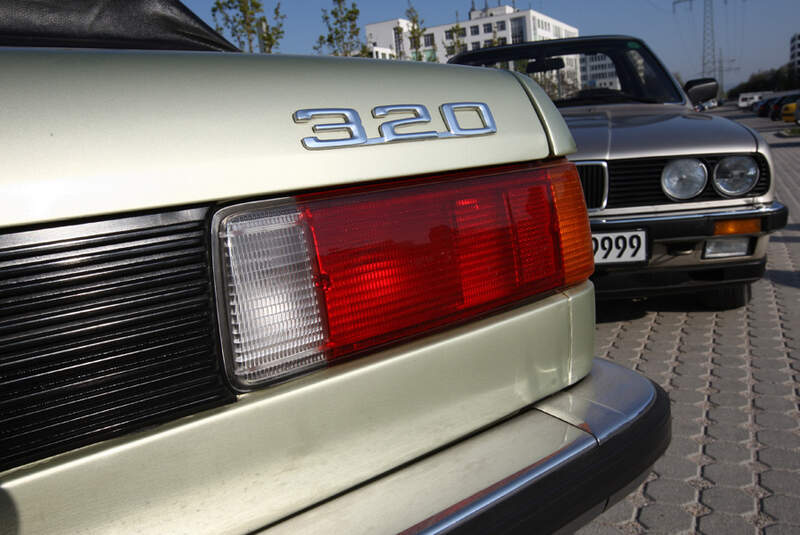 BMW 320 Baur Topcabriolet (TC1), Baujahr 1979, Rücklichter