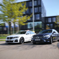 BMW 320 d, Mercedes C 220 d, Exterieur