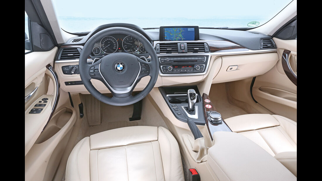 BMW 320d, Cockpit