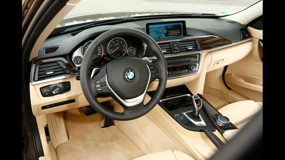 BMW 320d, Cockpit